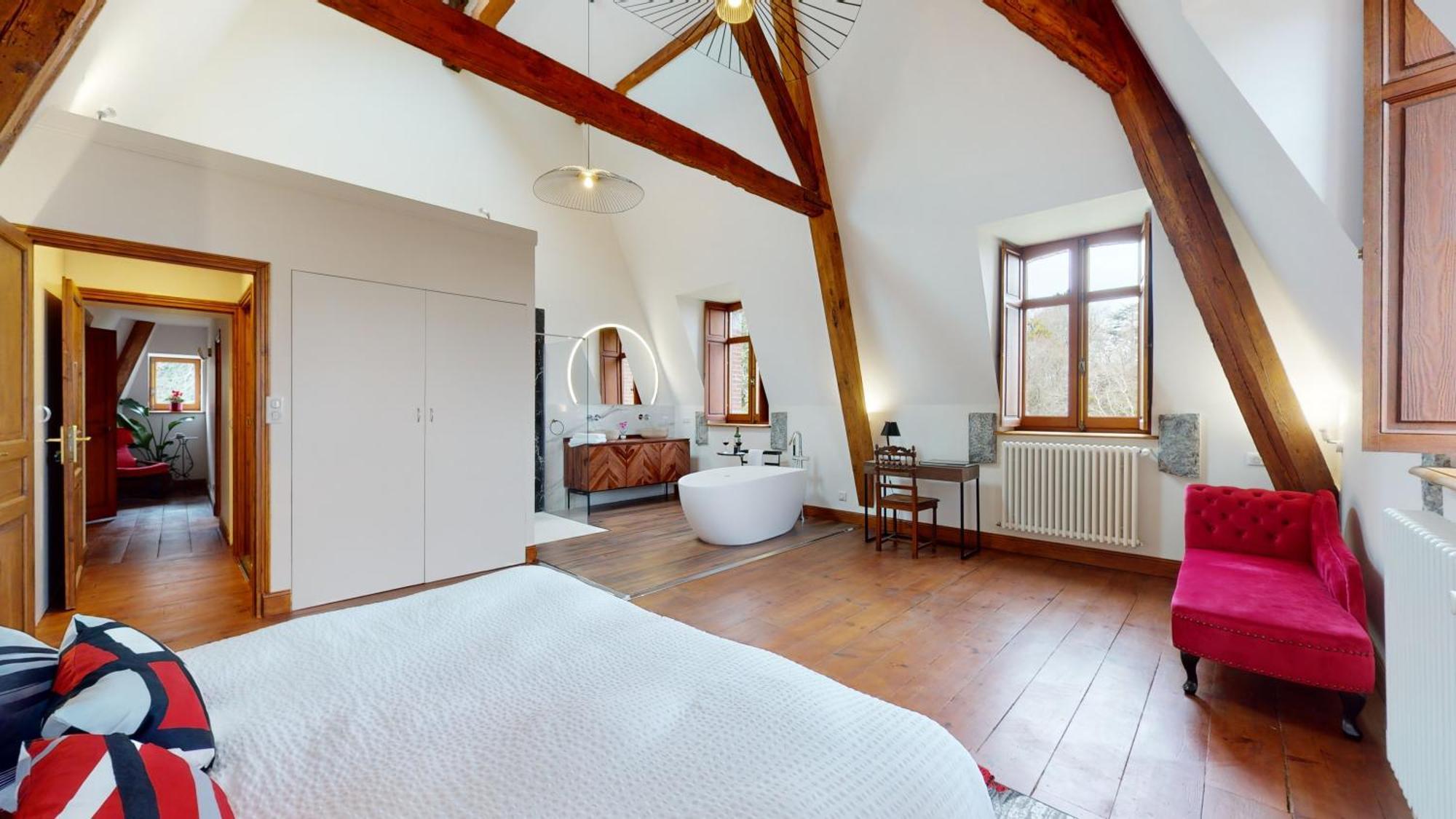 Bed and Breakfast Domaine De La Tisnere Gelos Номер фото
